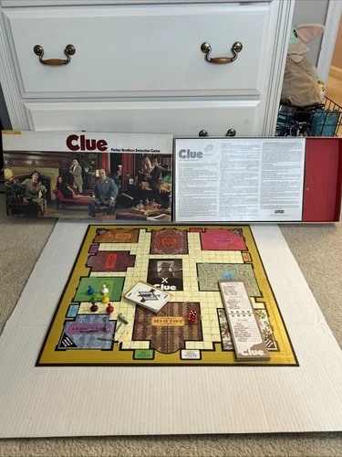 Vintage Clue Parker Brothers Original Board Game 1972 Complete In Box EUC CIB