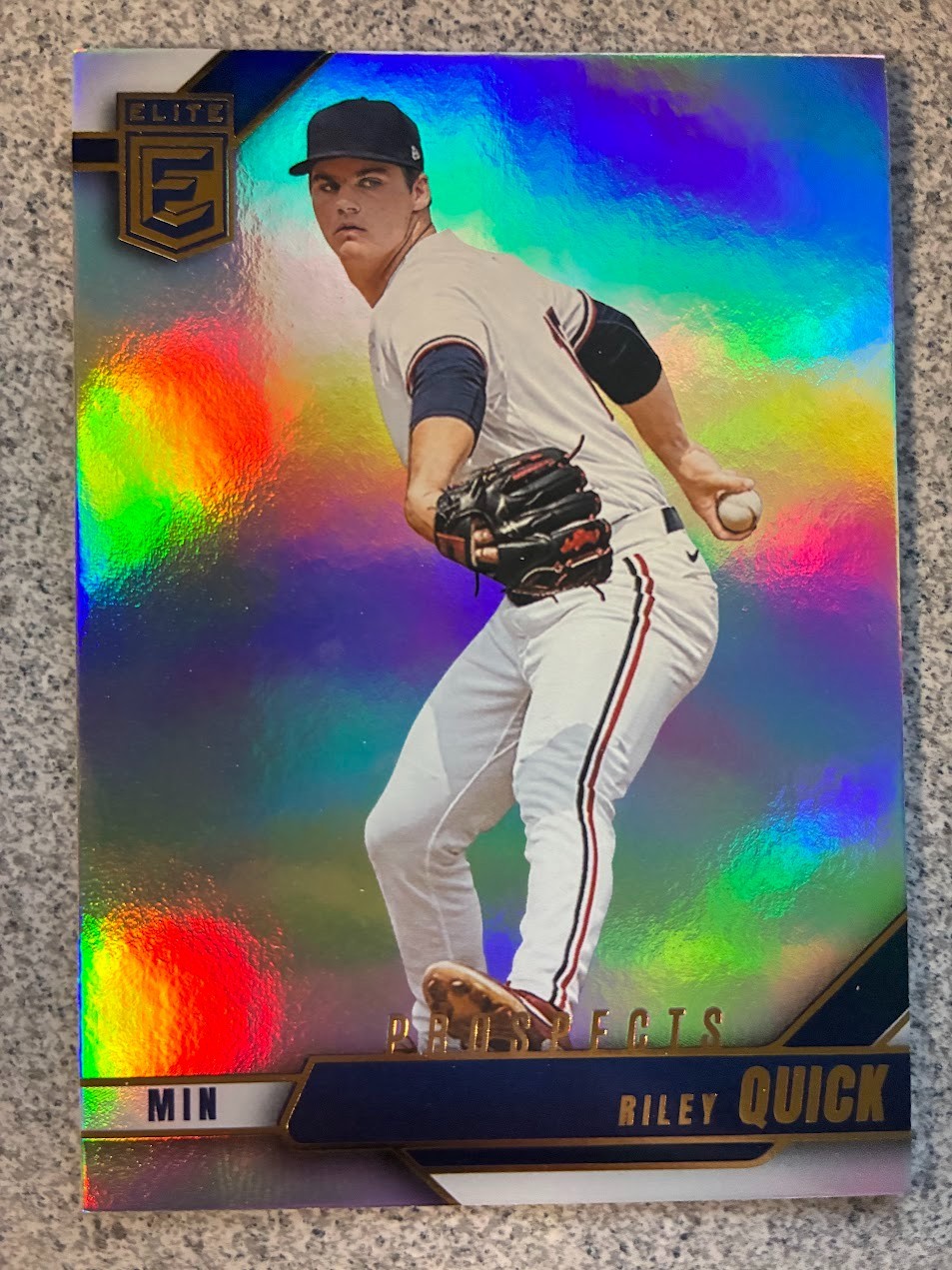 2026 Donruss Elite Riley Quick #186 Twins