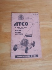 ATCO 18" & 21" 4 STROKE ROTARY GRASS CUTTER  MOWER OPERATORS MANUAL