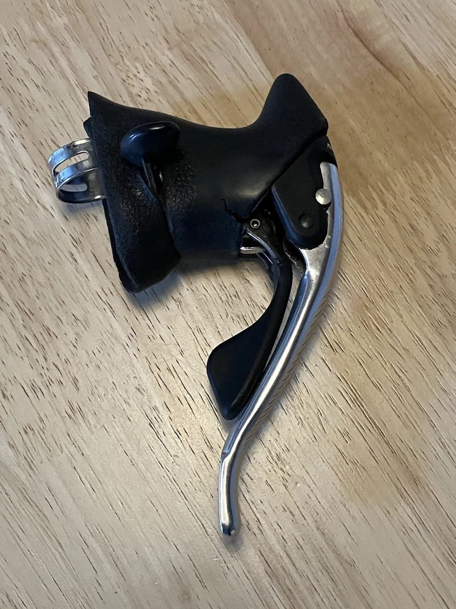 Manettes Campagnolo Veloce - Droite Indexée 8v / Gauche Friction - Argent - Occasion