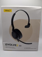 Jabra Evolve2 50 Mono USB-C Wired On-Ear Headset, MS Teams - Black