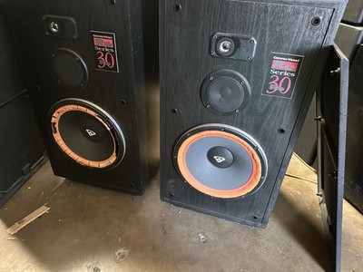 Vintage Cerwin Vega RE-30, Large 3-way Floor Speakers - Tested | eBay