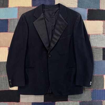 Vintage 1941 Keystone Tailoring Co Custom Wool Tuxedo Blazer Minneapolis Made