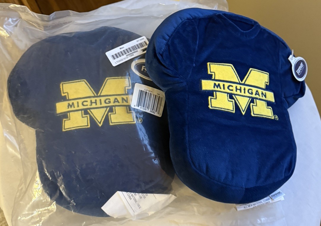 Brand new Michigan Wolverines NCAA Pillow 11