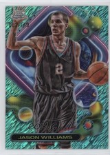2023-24 Topps Cosmic Chrome Aqua Equinox Refractor 2/149 Jason Williams #68 0ad