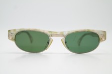 Vintage Sunglasses Alain Mikli 2677 Multicolor Silver Oval