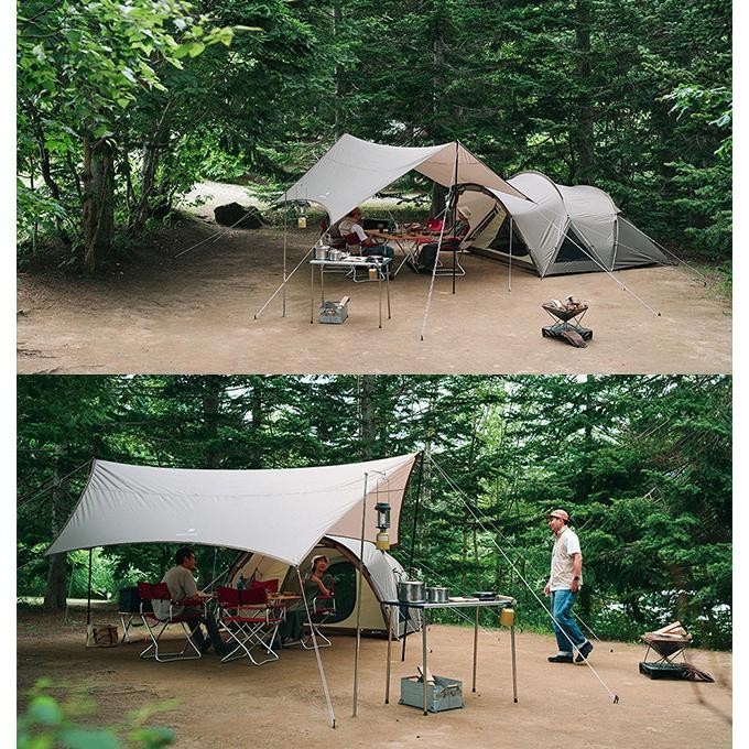  peak / SDE-260 テント/2~3人用/BEG/SDE-260// Snow Peak Land Nest Dome M Tent SDE-260 Easy Setup for 3-4 Person