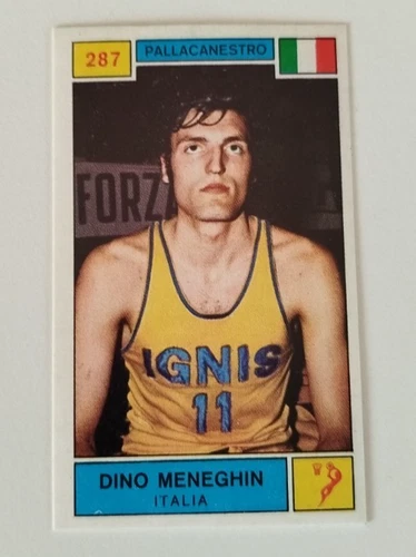 DINO MENEGHIN 1969 BASKETBALL HOF ROOKIE PANINI CARD