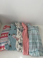 Carter's Kids' Fleece Footed Pajamas Bundle of 5, Size 4T