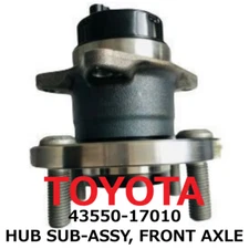 【NEW】Toyota Genuine 2000-2005 MR2 Spyder HUB SUB-ASSY, FRONT AXLE 43550-17010