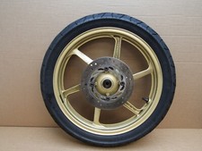 Honda CBR125 RW-A 2010 18,953 miles rear wheel brake disc and tyre (14852)