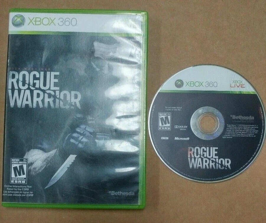 Rogue warrior 2024 xbox 360