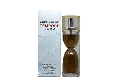 LAURA BIAGIOTTI TEMPORE UOMO EAU DE TOILETTE MEN SPRAY 50ML (D-NO CELLOPHANE)