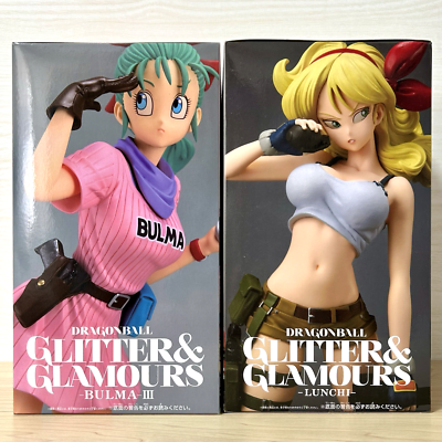 Dragon Ball Bulma Launch Figure set GLITTER & GLAMOURS BANPRESTO Dragon Ball Bulma Launch Figure set GLITTER & GLAMOURS BANPRESTO