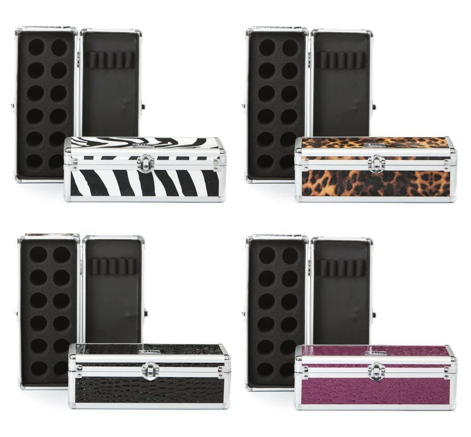 Nail Art Kit Case by Urbanity Glitter Pot Nail Polish Naill Varnish Storage Box