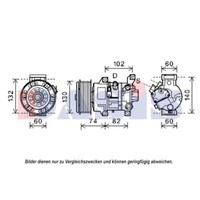 Kompressor Klimaanlage FüR Toyota Avensis Station Wagon T25 T25_