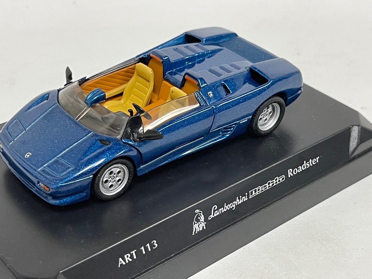 1/43 Detail Cars Lamborghini Diablo Roadster Metallic Blue Art 113