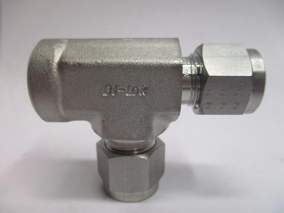 Bi-Lok 771LFSS3/8X1/4 Female Run Tee 3/8" OD 1/4"FNPT - Image 2 of 4