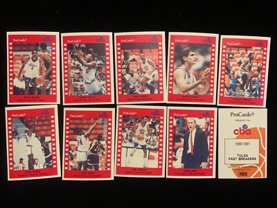 Mark Plansky 1990-91 ProCards CBA Tulsa Fast Breakers singles - choose from list | eBay
