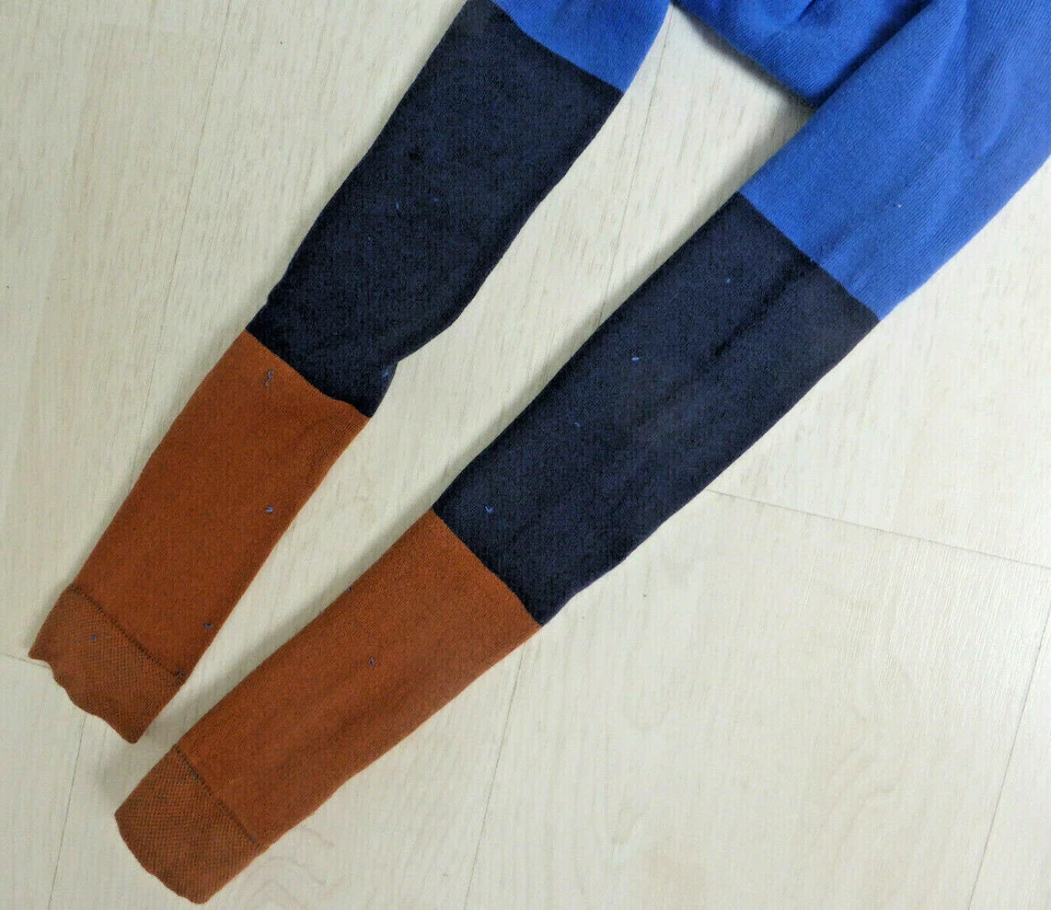 ewers Strumpfhose ohne Fuß, warme Frotteeware, Norweger oder Ringel . NEU! - Bild 3 von 3