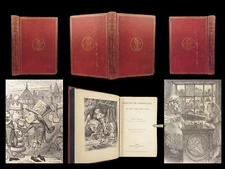 Through the Looking-Glass Carroll 1872 | First edition Red Cloth | Tenniel Art