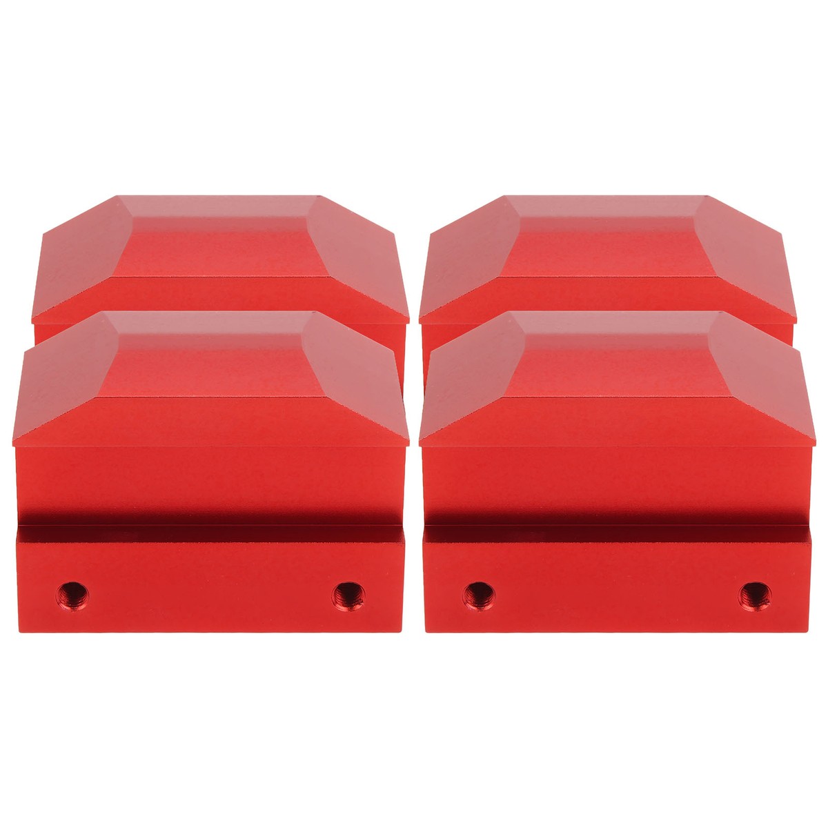 4PCS Jack Pad For Camaro 6th Gen 2016—2024 Red Anodized Aluminum