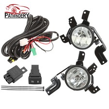 Pair For 07-09 Honda CR-V CRV 2007-2009 Bumper Fog Lights Lamps&Wiring&Switch