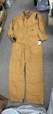 Walls Insulated Duck Coveralls XLTL Tan New Work Clothing Outside Warm