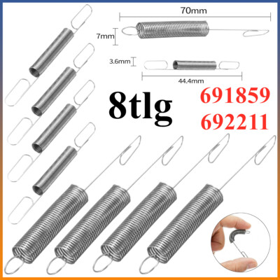 8x Vergaserfeder Reglerfeder für Briggs & Stratton Motoren 691859 692211 Set