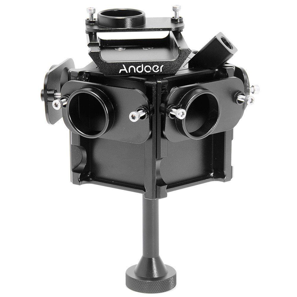 Andoer Aerial FPV 360 VR Panorama Capture Bracket for Gopro Hero 3/3+/4 Black Okazyjna niska cena