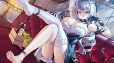 Anime meion honkai impact bronya zaychik girls video Custom Gaming Mat Desk