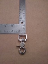 3/4 Nickel Plated Scissor Swivel Snap (Pack O...