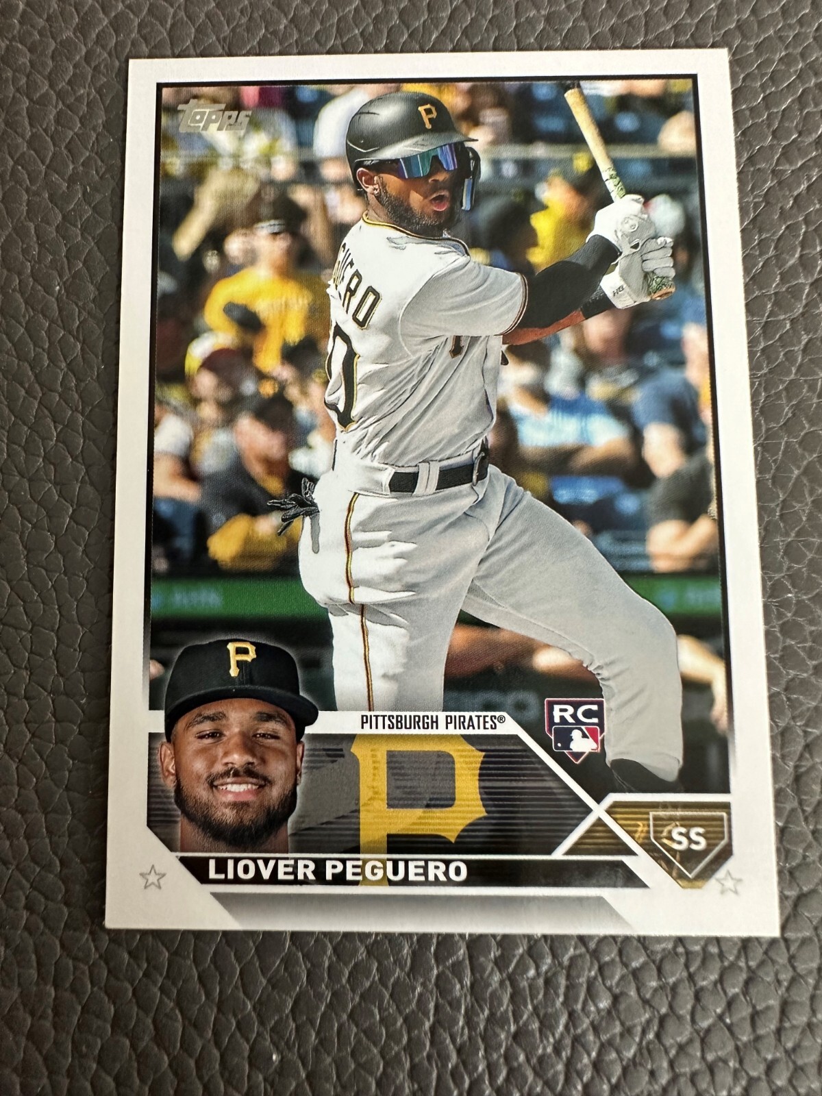 2023 Topps #238 Liover Peguero  RC Rookie  - Pirates