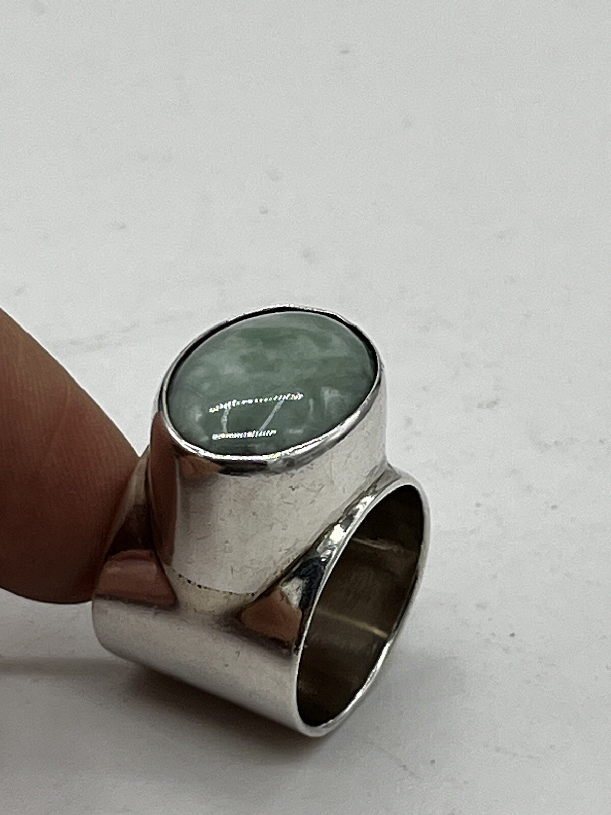 Sterling Silver Amazonite Ring - image 14