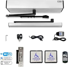 Smart Handicap Door Opener with Wireless Push Button and 880lbs Electric Stirke