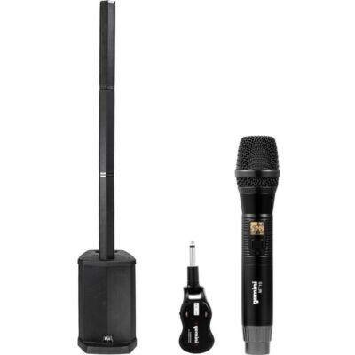Gemini WPX-2000TOGO Speaker 1000W Bundle w/ GMU-M100 Wireless Mic System (UHF)