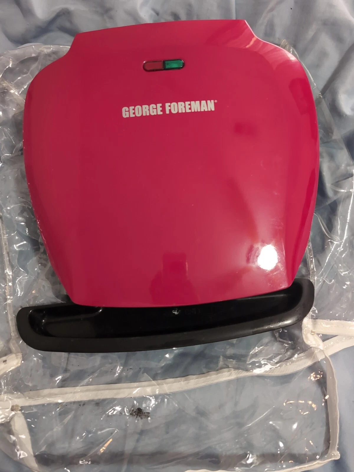 George Foreman GR2080R 5-Serving Grill & Griddle Pan - Red
