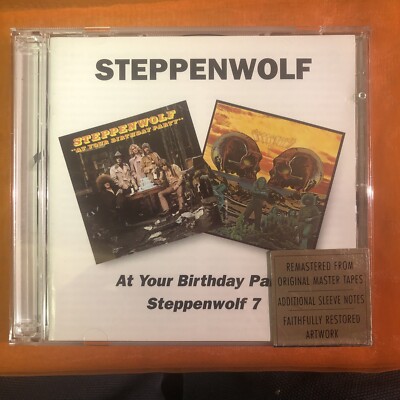 Steppenwolf ..at Your Birthday Party/steppenwolf 7  .BGO ..not Sealed