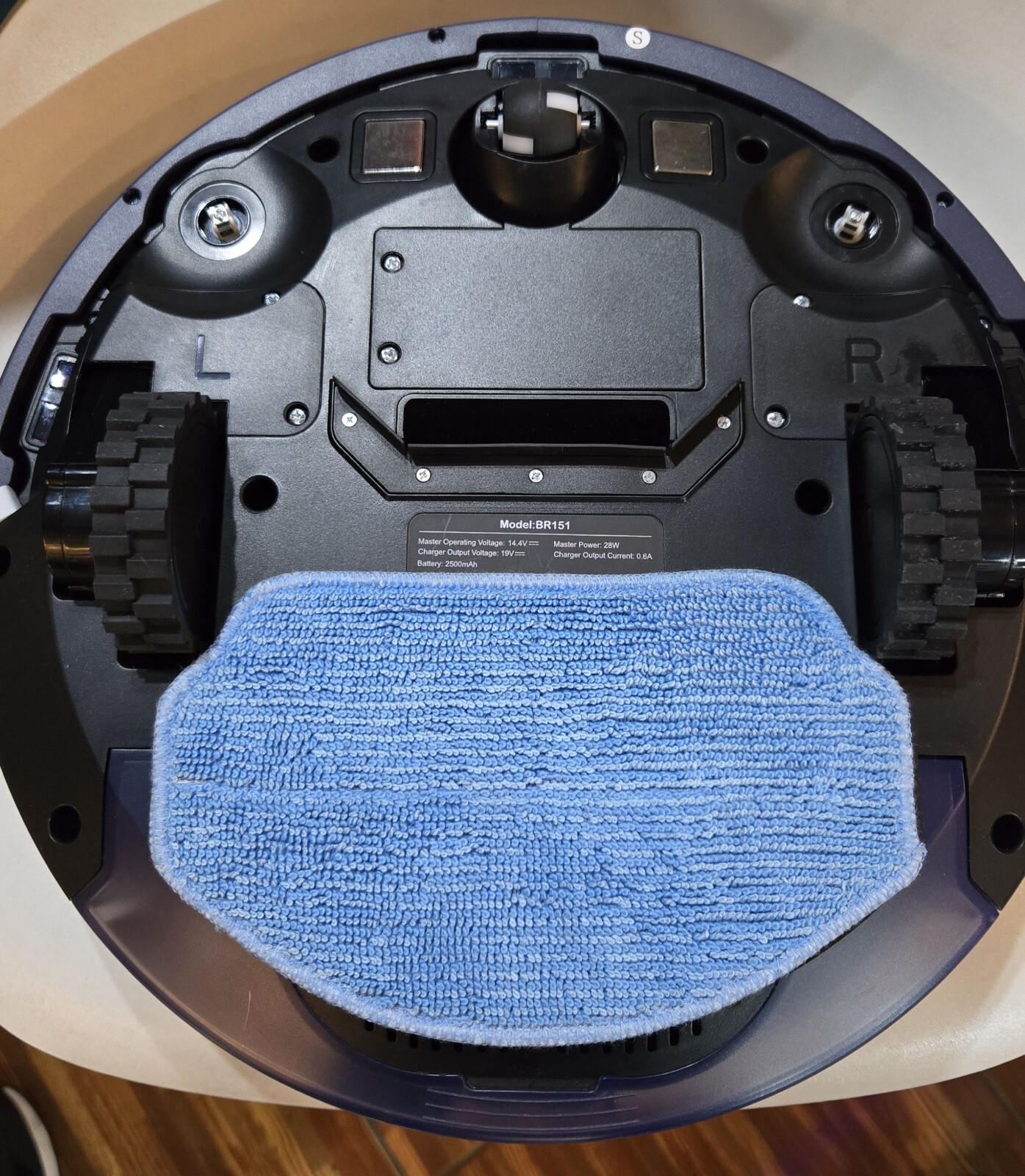 -Robot Vacuum Wet Mop Sweeping-image