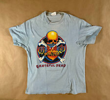 Grateful Dead Shirt T Shirt Vintage 1984 Rick Griffin GD Skull Bones 1980 GDP L