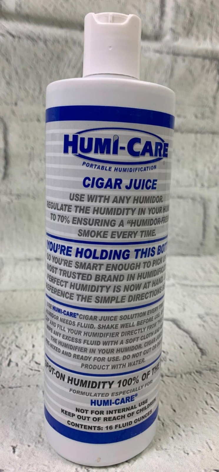 Cigar Juice 16oz Humidor Solution Propylene Glycol Humidifier Activator 2 PACK
