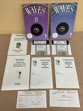 Waves 1 2 Sounds For Windows 3.1 Big Box PC 1992 Vitesso