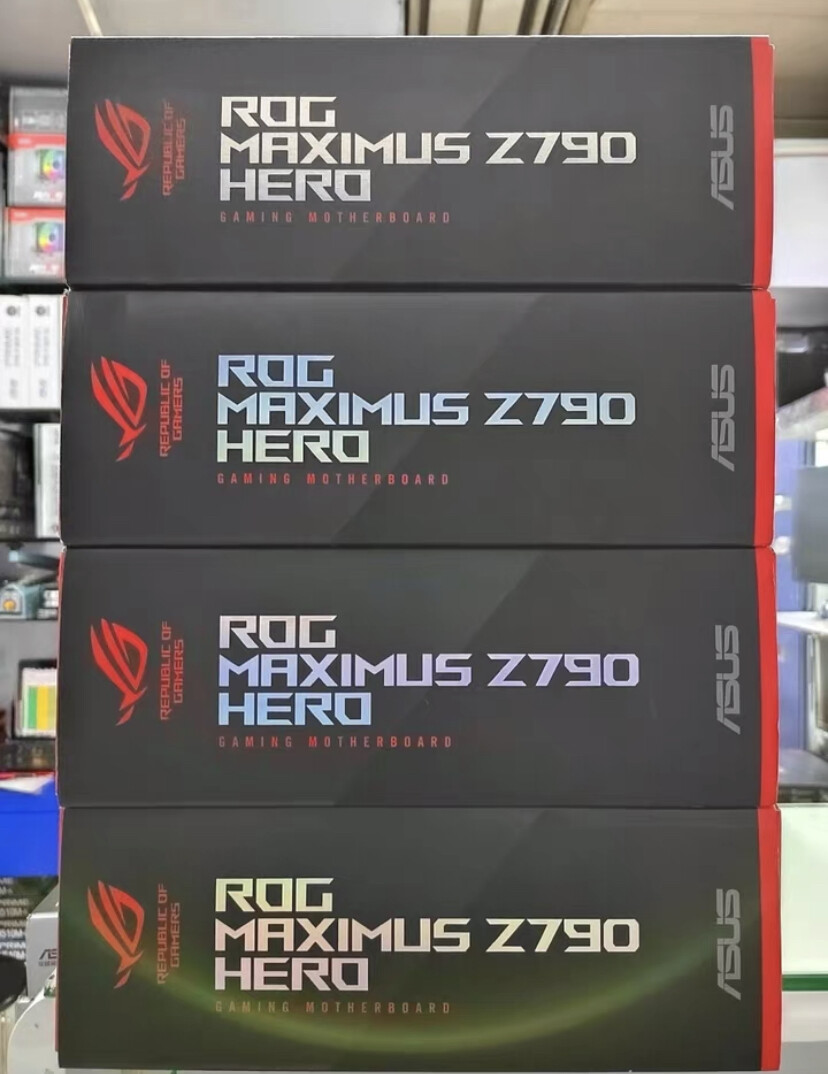 ASUS ROG MAXIMUS Z790 HERO Motherboard Support Intel i9-13900K