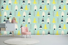 3D Simple Tree 6491NA Wallpaper Wall Mural Removable Self-adhesive Fay