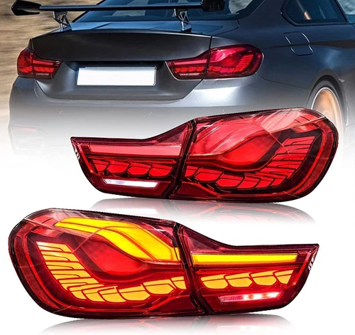 VLAND LED Tail Lights For 2014-2020 BMW 4-Series M4 F32 F33 F36 F82 F83 GTS pair - Picture 1 of 12