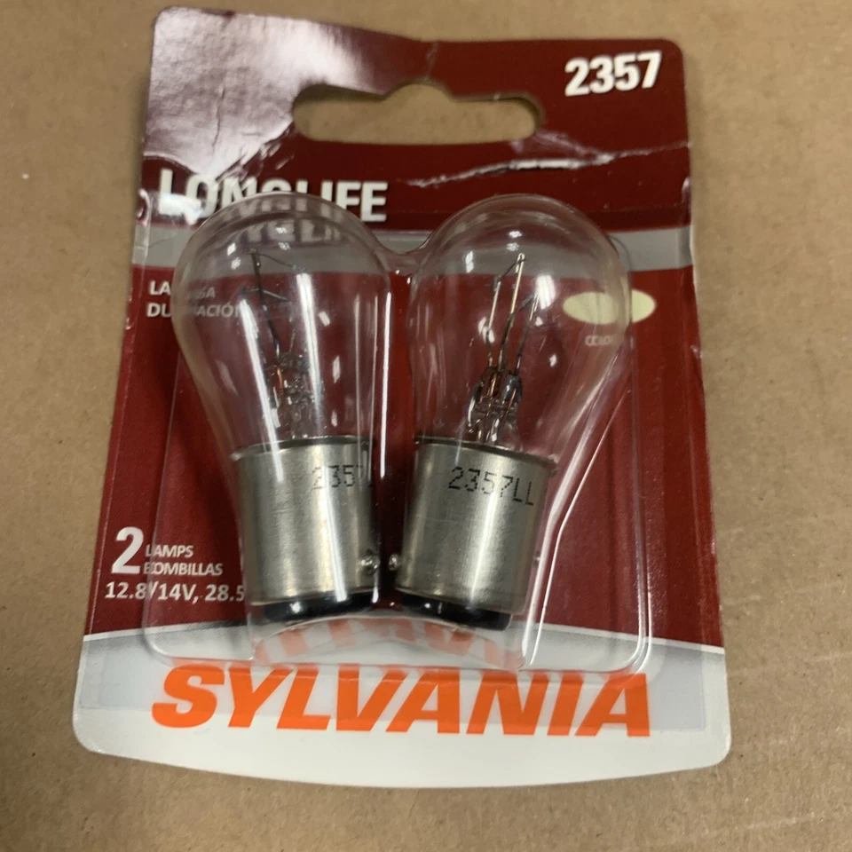 SYLVANIA 2357 Long Life Mini Bulb 2 Pack 2357LL - Image 2 of 4