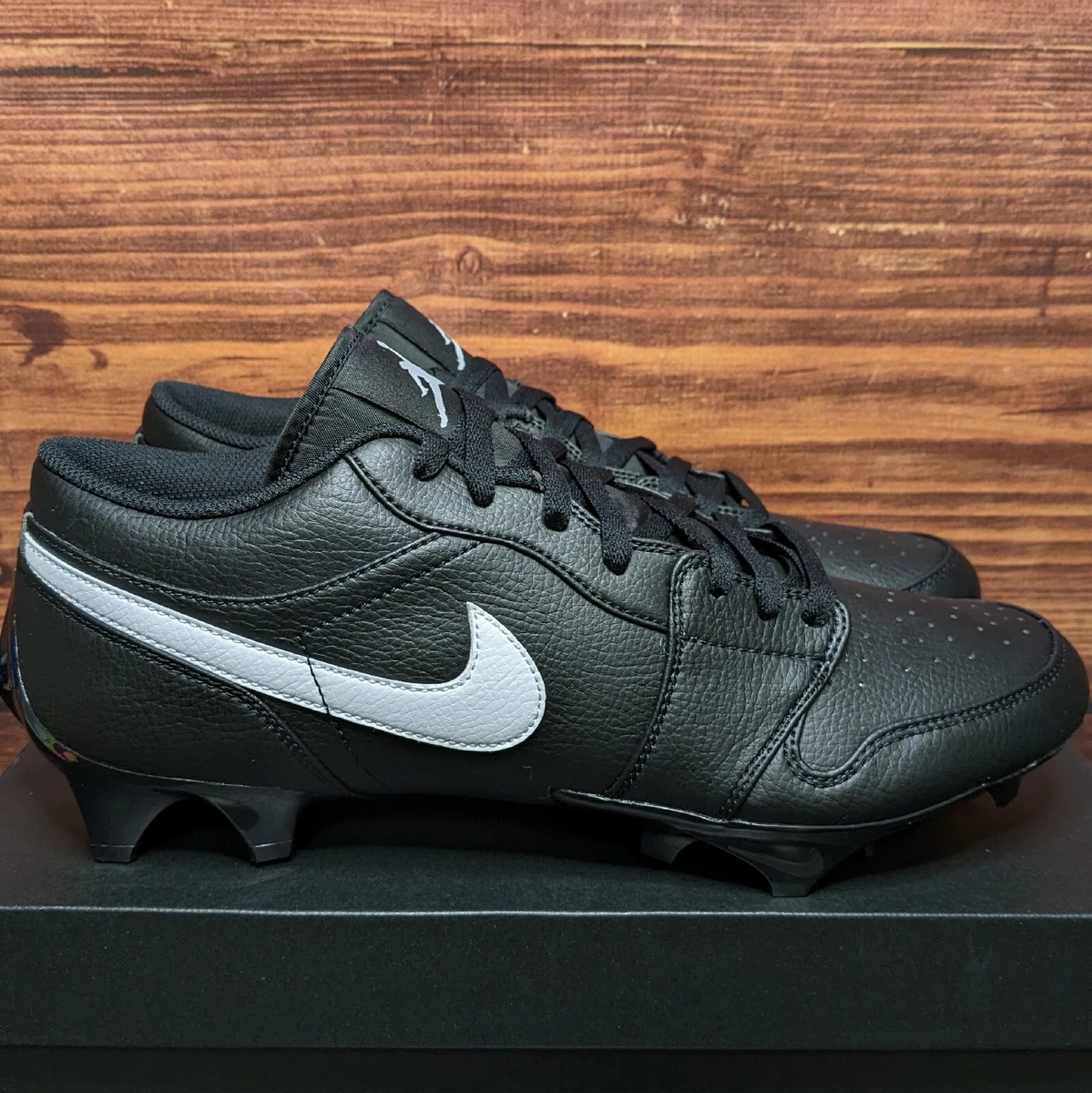 Soccer Boots Shoes Cleats Sneakers Leather Black White Anthracite