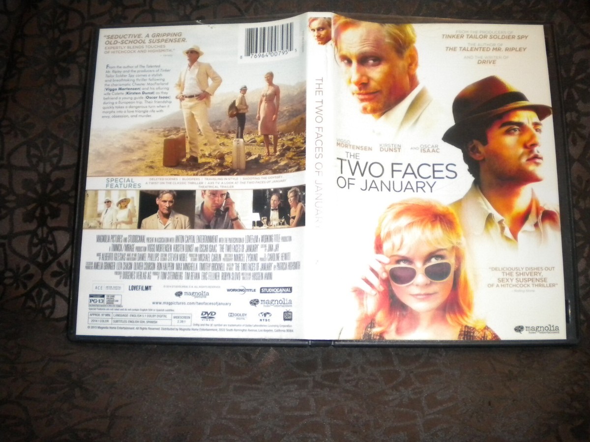 The Two Faces of January (2014 DVD) Viggo Mortensen Kirsten Dunst