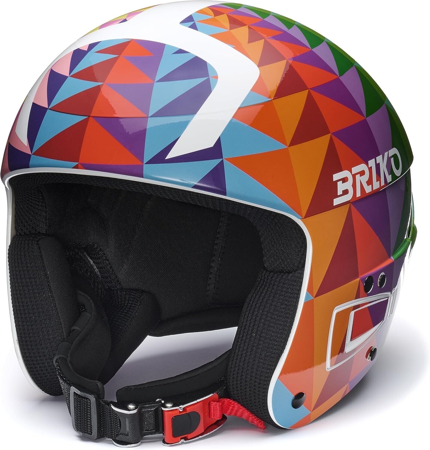 Шлем Briko Uni Skihelm Erwachsene Vulcano 2.0 Italia, оранжевый, XS 51-51 см