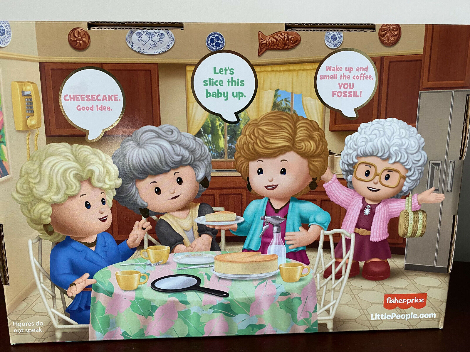 The Golden Girls by Little People Collector Set, Not Mint